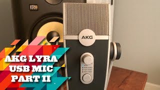 Get to Know the AKG LYRA USB Microphone Part II -- Polar Patters