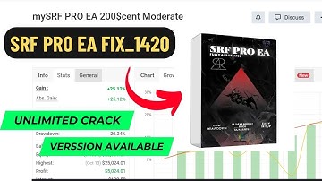 SRF PRO EA fix_1420 | Smart Forex Trading Robot MT4
