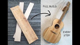 Acoustic Scrap Wood Gibson L00 style Guitar Full Build