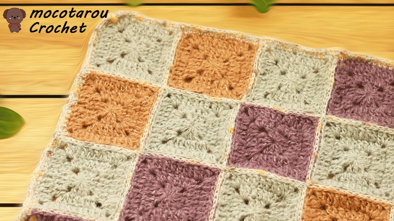 Cute motif lap blanket. - YouTube