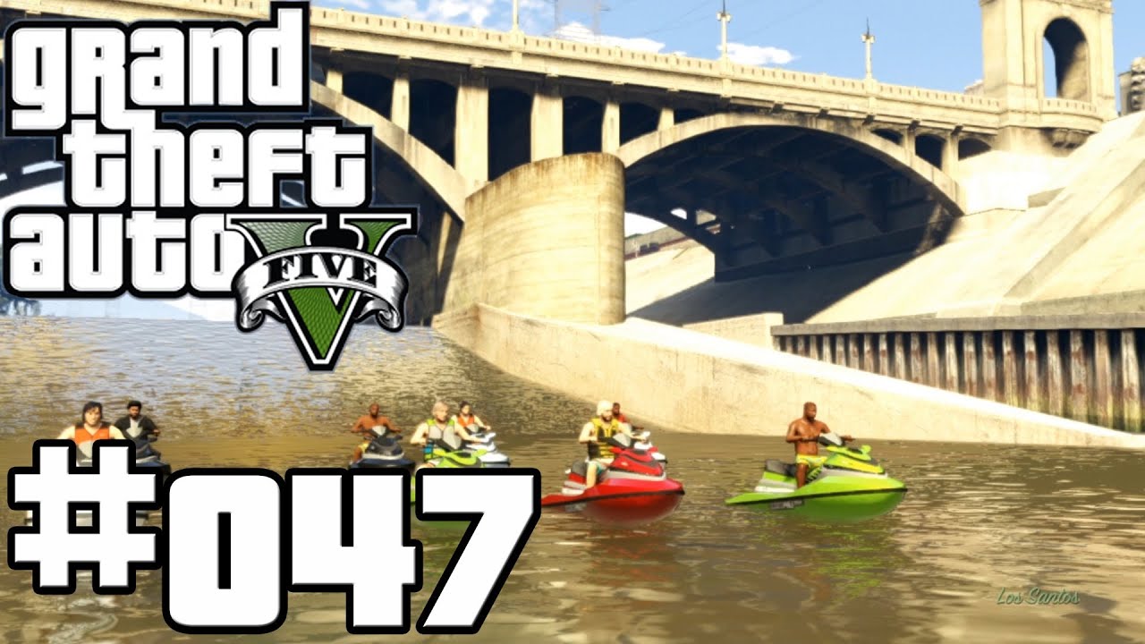 Grand Theft Auto V (GTA 5) 047 Action auf dem