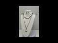 Video: Exclusive Stainless Steel and Natural Stone Set for Women