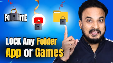 Lock any FOLDER, App or GAME in Windows PC/Laptop FREE | Folder me Password kaise lagaye