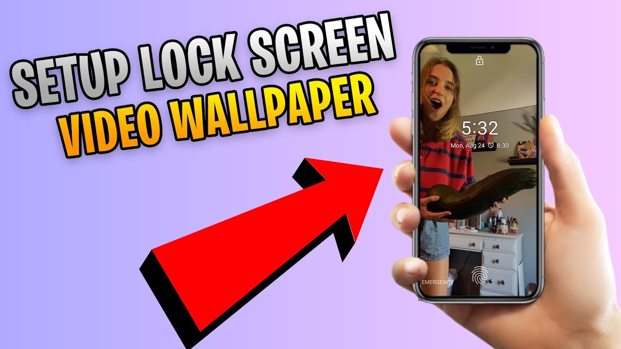 How To Set Video As Lock Screen Wallpaper On Android! - Youtube