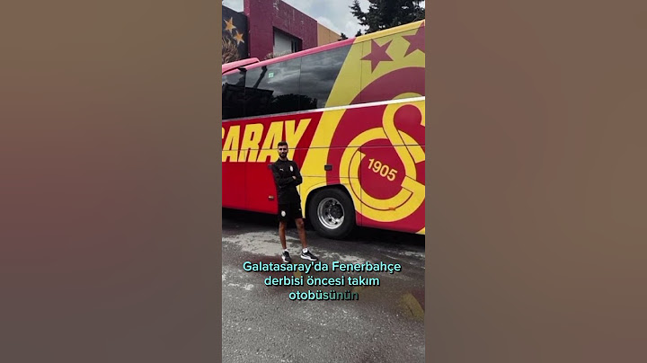 Galatasaray'ın Yeni Takım Otobüsü. #galatasaray