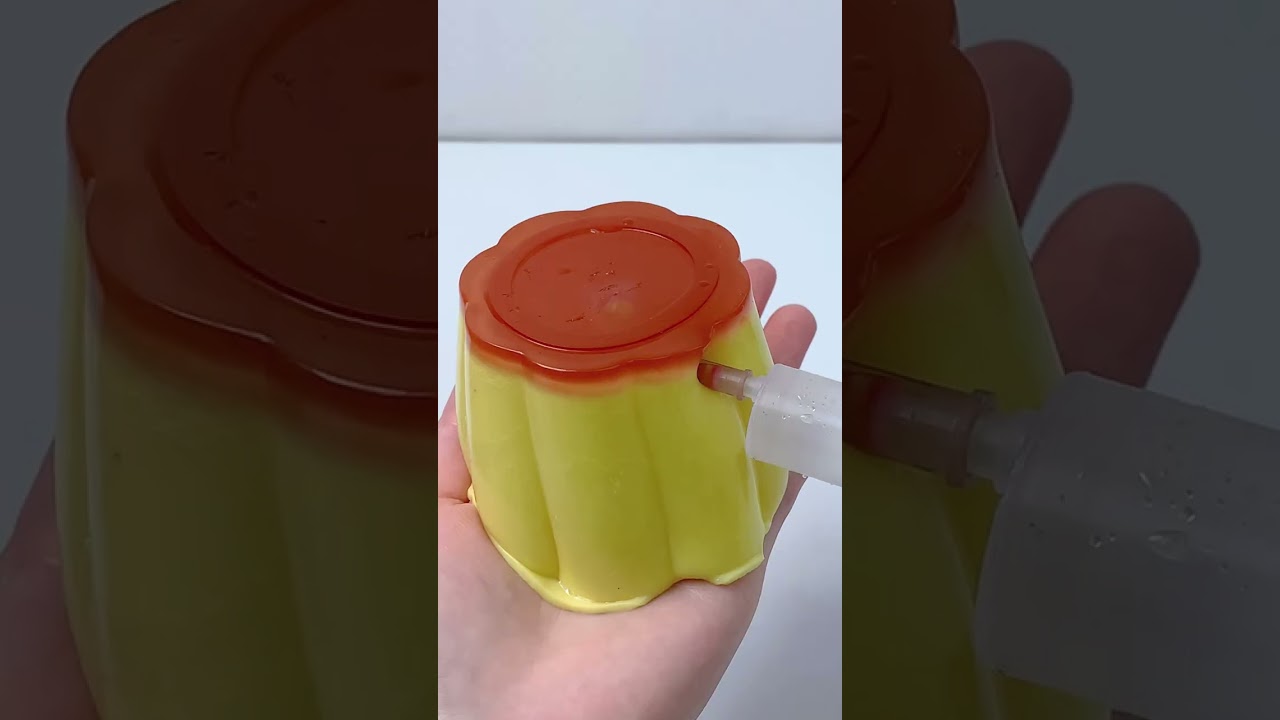 FUFUSQUISHY ASMR🍮🍮Giant Pudding