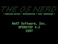 GUI History - OPENSTEP 4.2