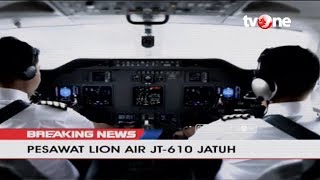 Begini Kronologi Jatuhnya Pesawat Lion Air JT-610