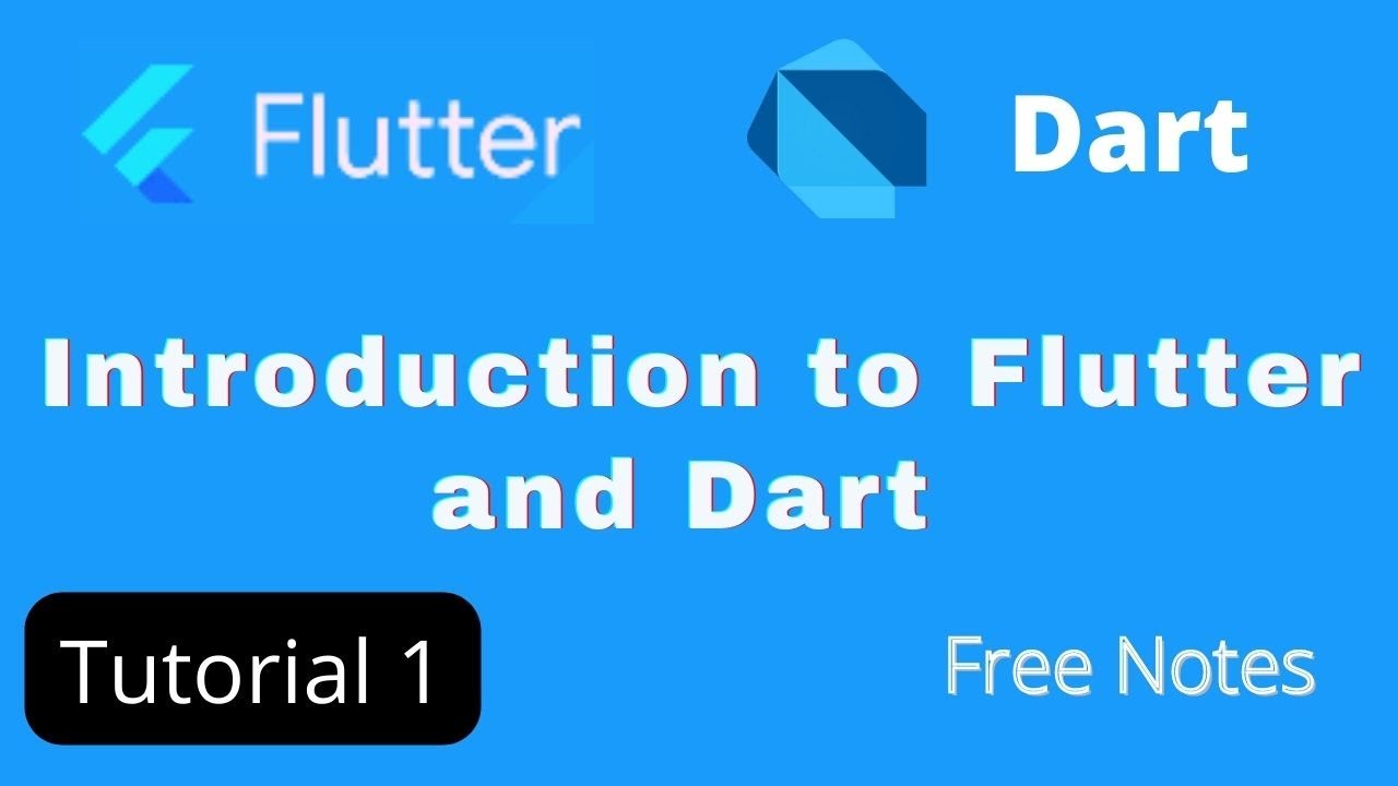 Basic Introduction to Flutter and Dart Programming Language - YouTube