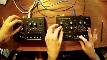 2x Monotribe Full HD Jam-Session #1 by Rüttelkiste