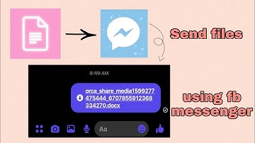 HOW TO SEND FILES ON MESSENGER USING ANDROID PHONE (2021) /Juhna Rances