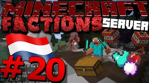 "MARIJN DE HACKER VALT AAN!" Minecraft Factions Server NL #20