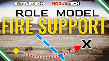 Bullet Hose: The Fire Support Unit Role in Battletech & Roguetech