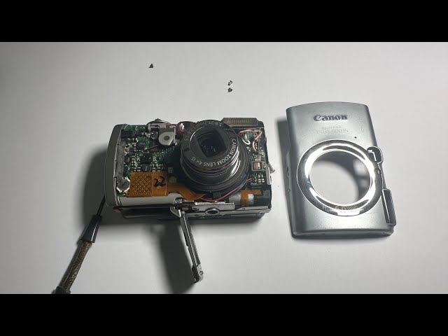 Canon Digital Ixus IS 800 Disassembly - YouTube