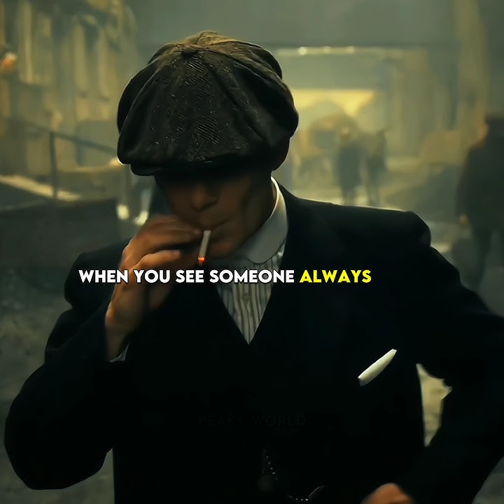 WHEN YOU SEE SOMEONE ALWAYS CALM ~ THOMAS SHELBY || QUOTES #Shorts #quotes #viralshorts