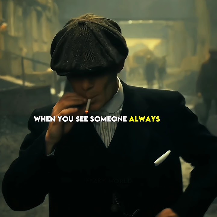 WHEN YOU SEE SOMEONE ALWAYS CALM ~ THOMAS SHELBY #shorts #quotes #peakyblinders #youtubeshorts