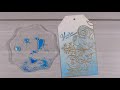 Blue Ombre with pearl - simple cardmaking|| July 2019 #Aliexpress