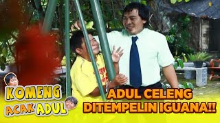 EMAKKKK😩😩 ADUL CELENG DITEMPELIN IGUANA🤣 | KOMENG ACAK ADUL