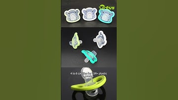 Fully Automatic Silicone Pacifier Manufacturing Machine in Action