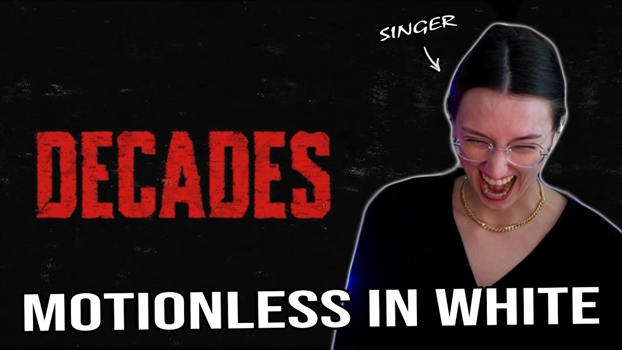 ABSOLUTE FIRE I Motionless in White - Decades I Singer Reacts I