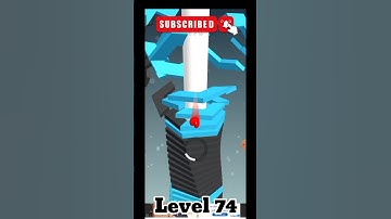 Level 74 Stack Ball ✅ #shortsvideo #gaming #stackball #aalsigaming #youtubeshorts