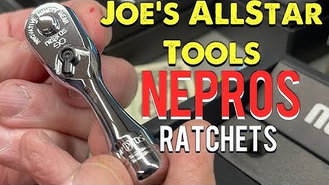 Joe’s AllStar Tool Monday: Nepros Ratchets and CTA Oil Filter Wrench Sale