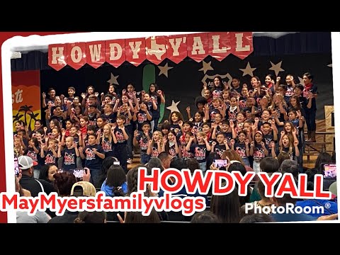 HOWDY YALL PERFORMING AT SCHOOL
