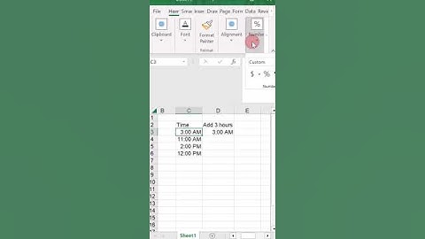ADD/ SUBTRACT TIME IN EXCEL #youtube #excel #shortvideo #shorts #shortvideo #youtubeshorts #viral