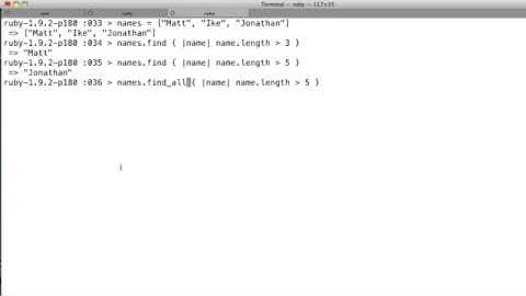 Ruby enumerable test video