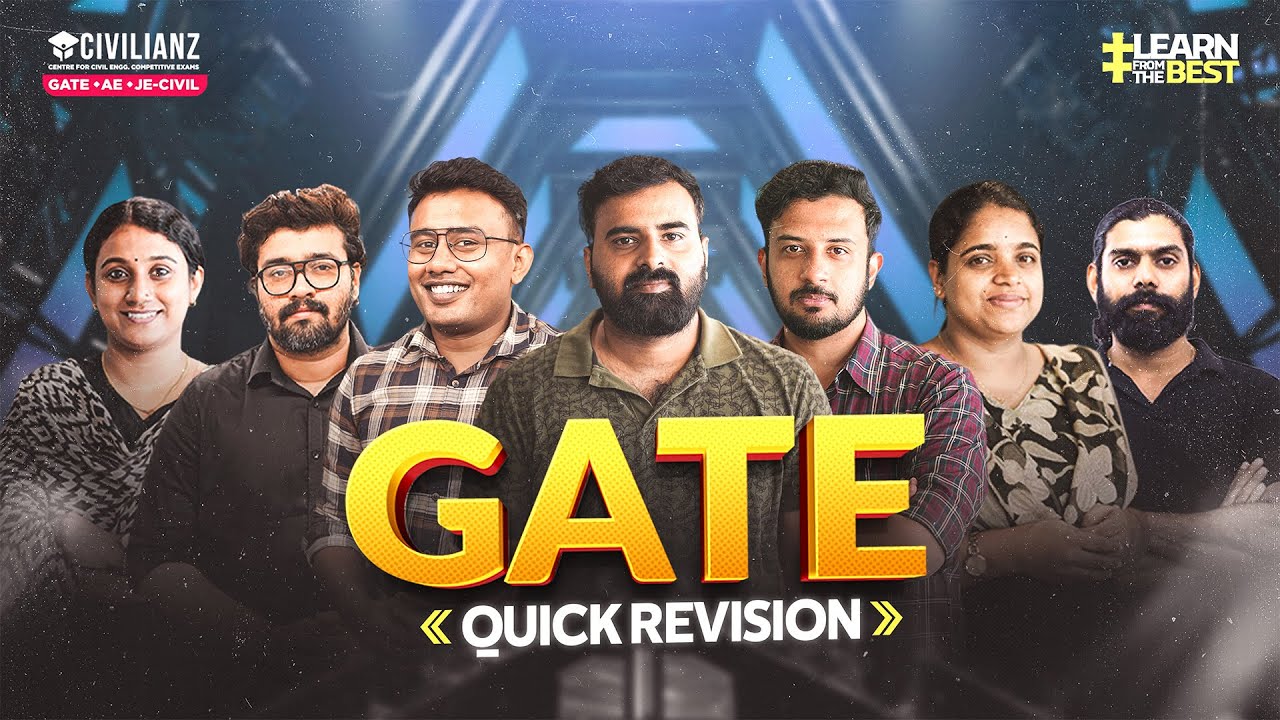 GATE 2026 Quick Revision | MECHANICS OF SOLIDS | Civilianz
