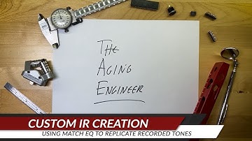 Use Match EQ to create Custom IR