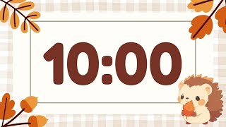 10 Minute Falling Leaves Timer (With Gentle Autumn Music) | Flory & Fey Profile