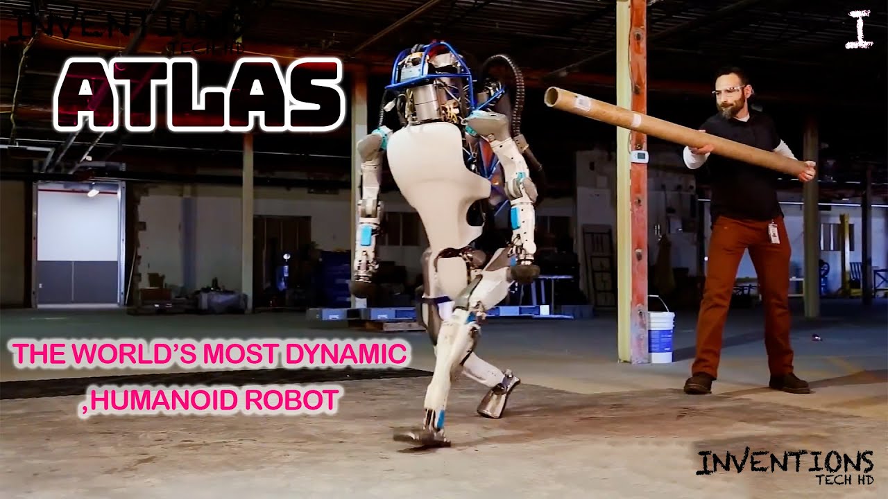 Boston Dynamics Atlas Best robot everdynamic humanoid robot YouTube