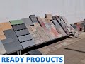 Ready products of SUMAB Concrete block making machines