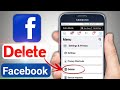 Facebook Account delete kaise kare || How to Delete Facebook Account Permanently on mobile