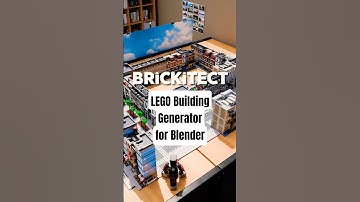 Amazing Lego Building Generator for Blender