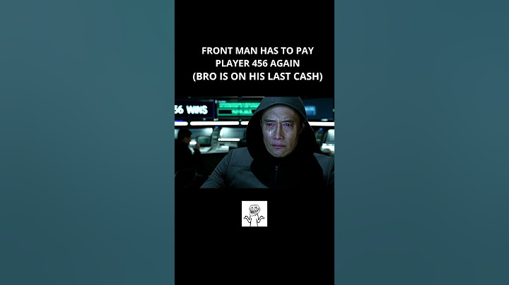 FRONT MAN HAS TO PAY PLAYER 456 AGAIN 😱
