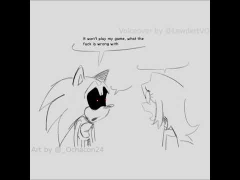 It only runs Roblox (art by @_Ochacon24 on twitter) #sonicexe #meme #execommunity #2011x
