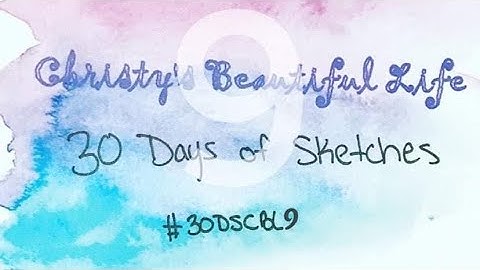 Christy’s Beautiful Life 30 Days Sketches | NJFB Kit | Shimmerz | Pretty Little Studio | Hello Dude