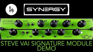 Synergy Steve Vai Signature Module Demo