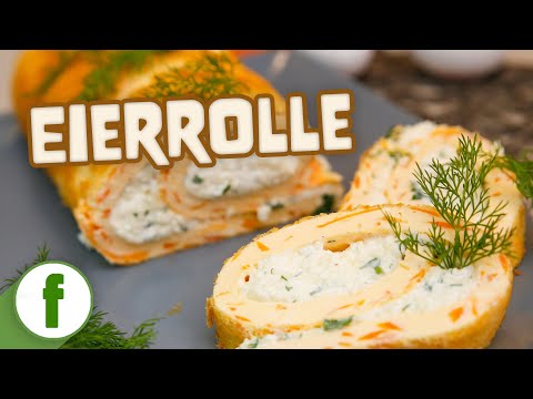 Video: Karottenrolle Mit Käse Und Kräutern