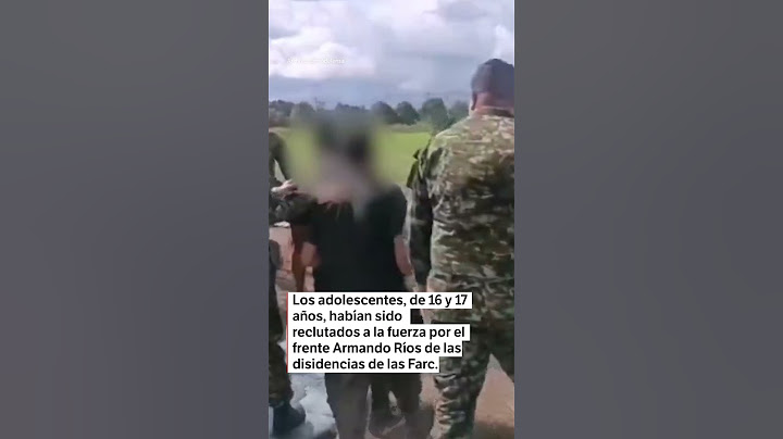 Se escaparon dos adolescentes reclutados por las disidencias de las Farc | El Espectador