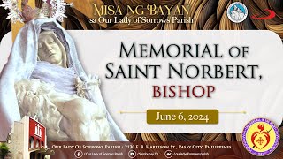 Our Lady of Sorrows Parish | Saint Norbert, Bishop | June 6, 2024, 5:30PM