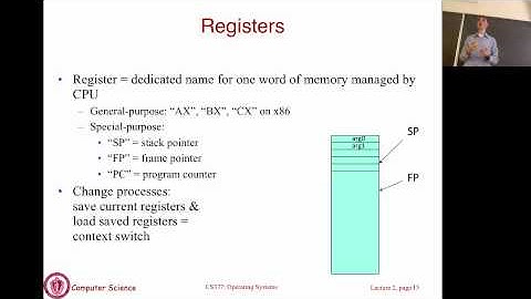 Lecture 2: OS and Architecture