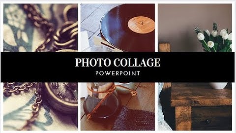 How to create collage of Photos in seconds in Powerpoint 365