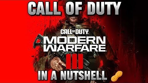 Call Of Duty MW3 In A Nutshell....
