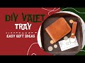 How to Make a Leather Valet Tray | Easy DIY Leathercraft Project for Beginners