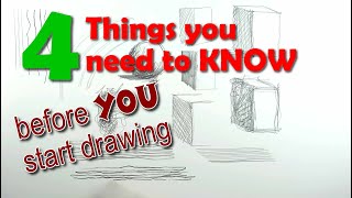 Starting to Draw? Four Game-Changing Things you Need to Know to Create Fantastic Drawings - PART 1