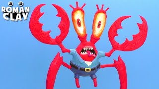 The Krustiest Krab Exe with Clay | Roman Clay Tutorial