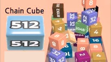 Chain Cube: 2048 - Gameplay Walkthrough - Nobody do it || mobile games free || #chaincube